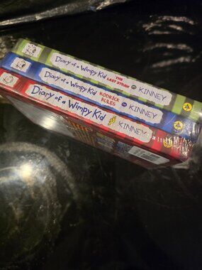 Diary of a Wimpy Kid 3 Book Set by Jim Kinney Soft Cover NEW Sealed